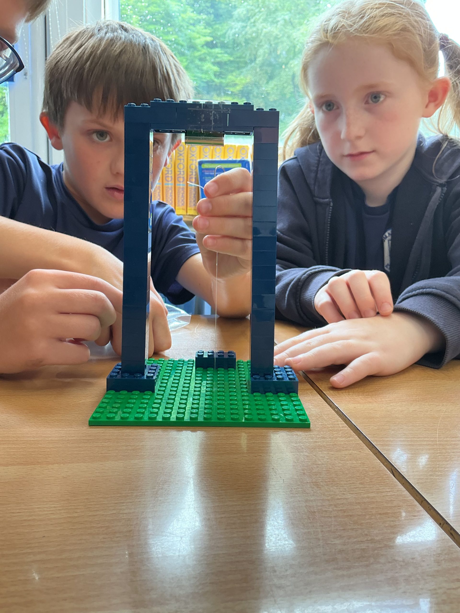 Young people participating in a practical STEM activity