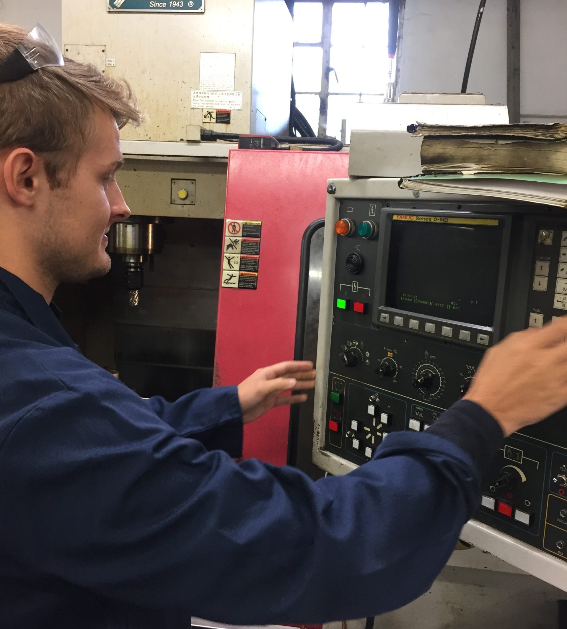 Engineering apprentice practical training